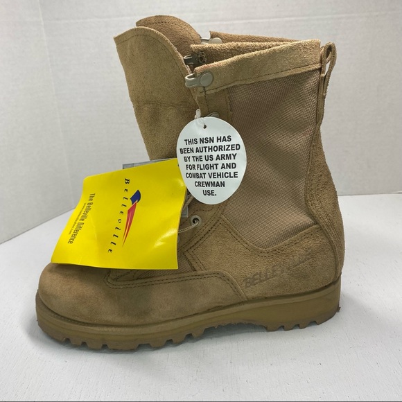 Belleville Military Army Boots Sz 6.5R Desert 3 Layer Temperate Weather Goretex. - Picture 6 of 9